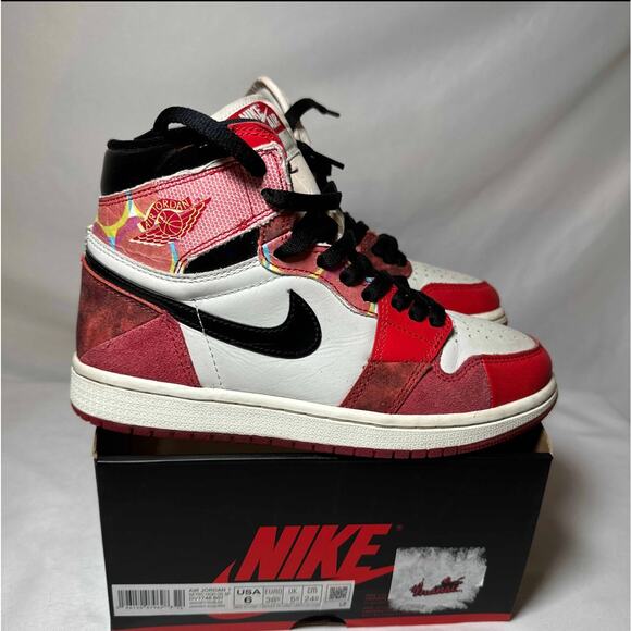 Size 6 - Marvel x Air Jordan 1 Retro High OG Next Chapter Men's Shoes - Picture 1 of 10